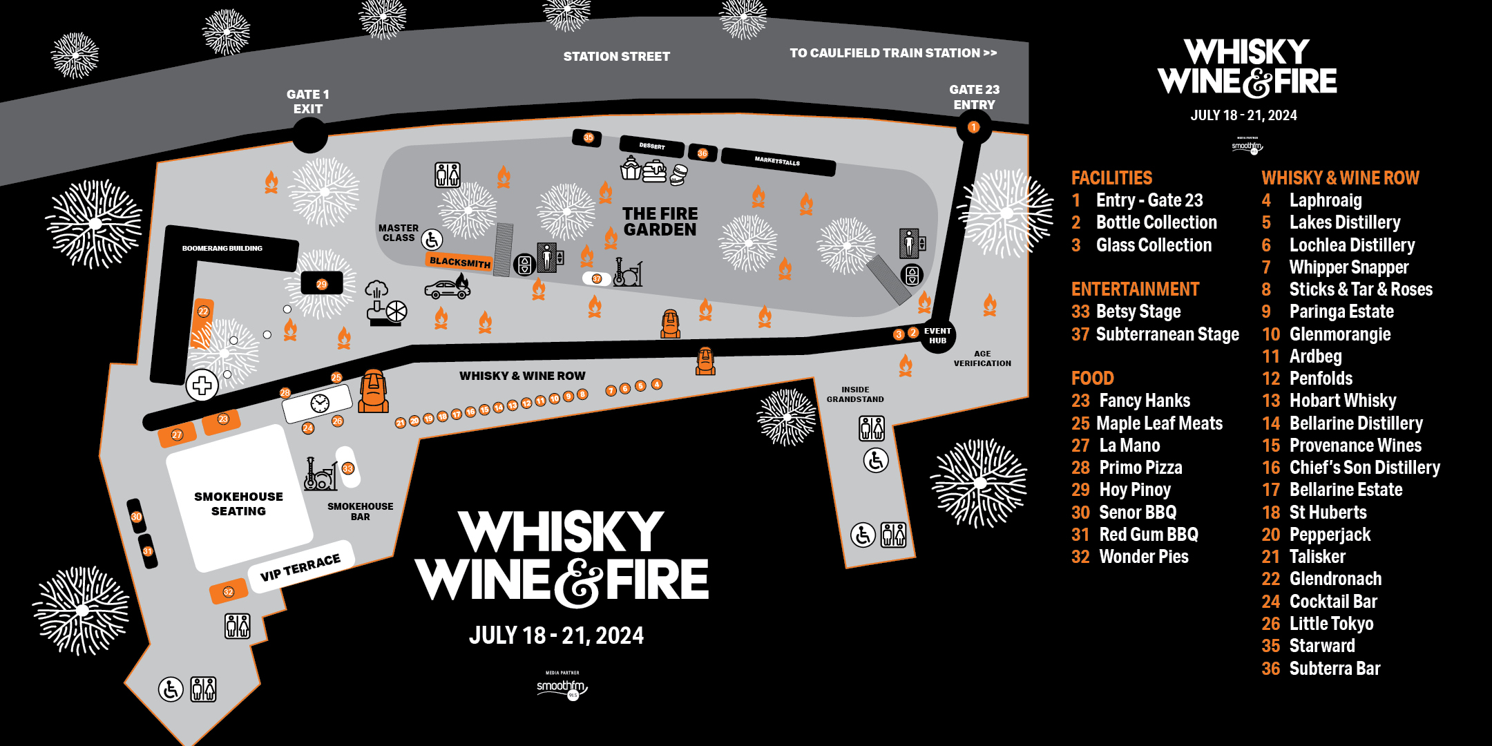 Detailed map of Whisky Wine and Fire